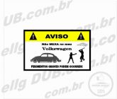 Não Mexa no meu VOLKSWAGEN